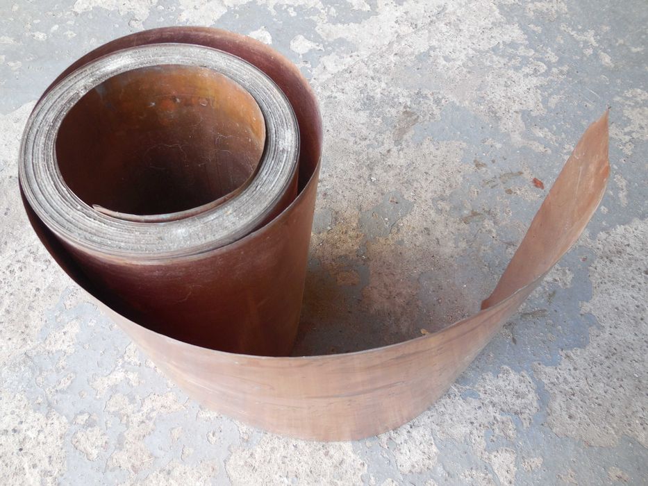 Мідна стрічка 0,18Х300мм в бухті