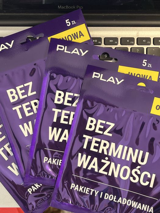 2x Play odNowa 5 PLN Karta SIM Card PrePaid #NicNiePrzepada