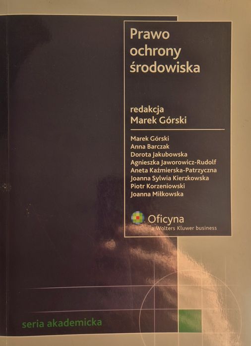 Książka prawo ochrony środowiska
