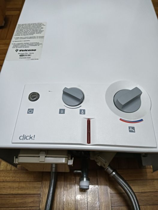 Vendo esquentador Vulcano Click 11L gás natural