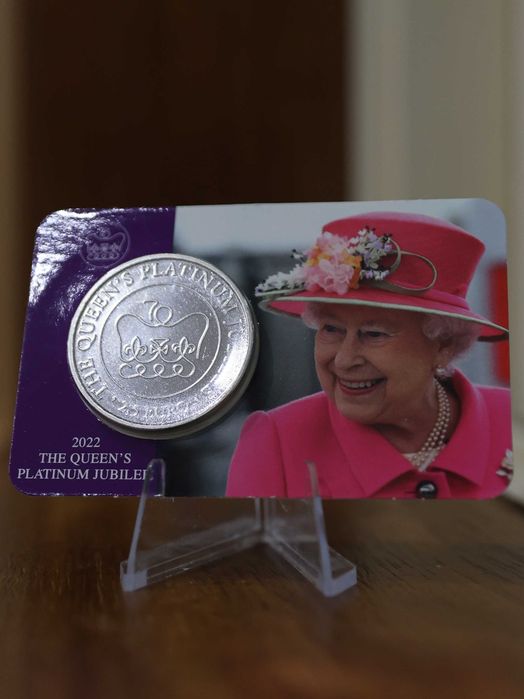 Malta - Moeda Comemorativa 2½€ -Jubileu de Platina da Rainha Isabel II