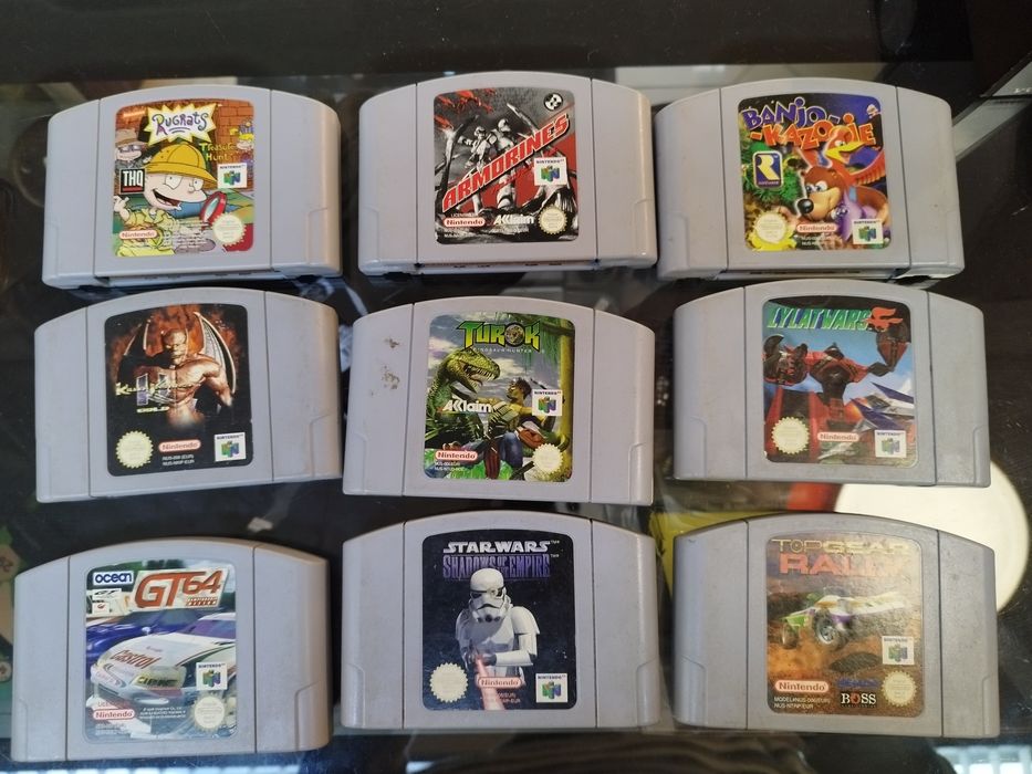 Comandos Nintendo 64 , jogos N64 e jogos Nes64284529064321120