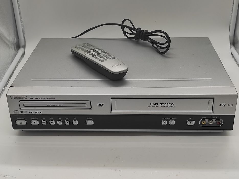 Odtwarzacz DVD VHS Philips