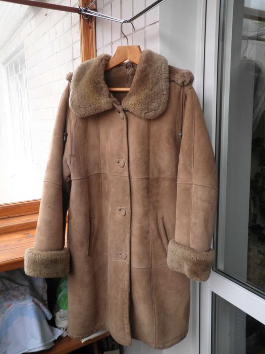 Дубленка женская натуральная  р. 50-52