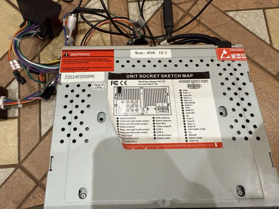 Radio 2 din Golf Tiguan Passat