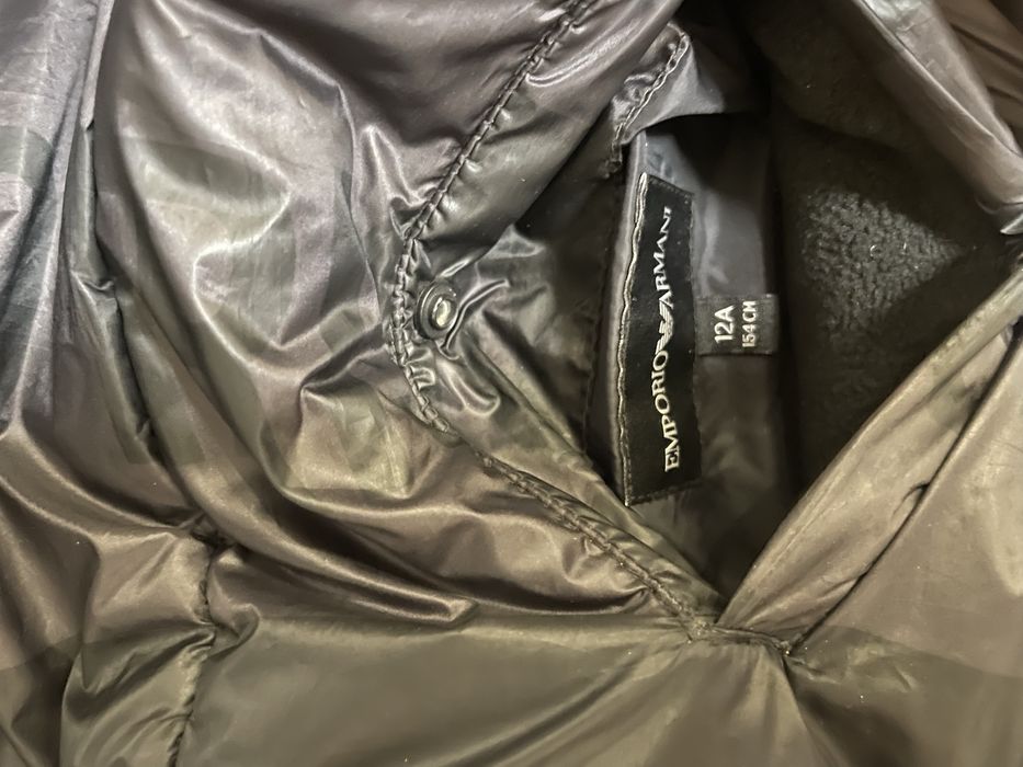 Двосторонній пуховик Armani оригінал