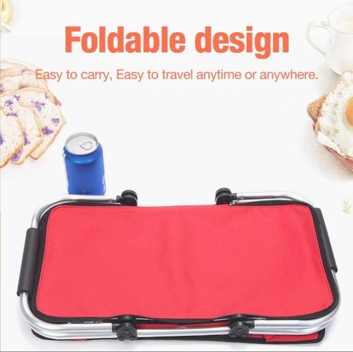 Cesta Térmica .Cores. Azul,Preto, Vermelho