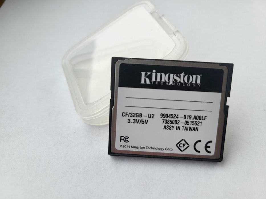 Karta pamięci CF 32GB CompactFlash Kingston ultimate 266x