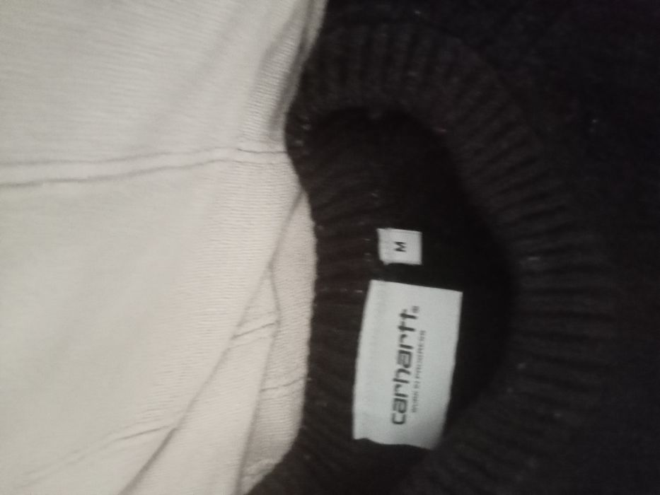 Sweat lã preta Carhartt