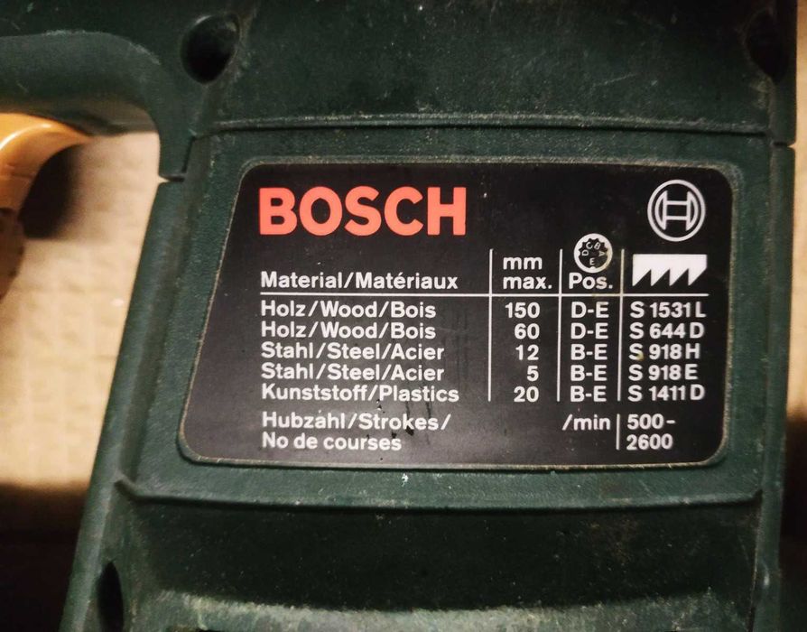Сабельная пила Bosch PFZ 550 E. Швейцария