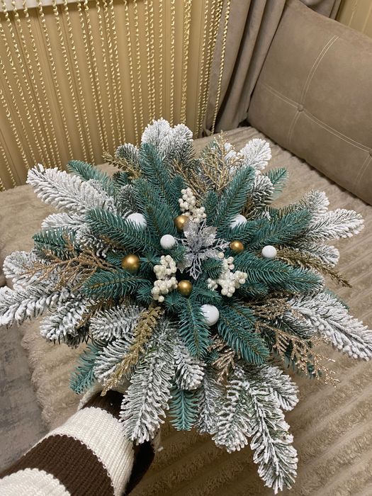 Новорічна композиція ,ручна робота ,виготовлення  на замовлення