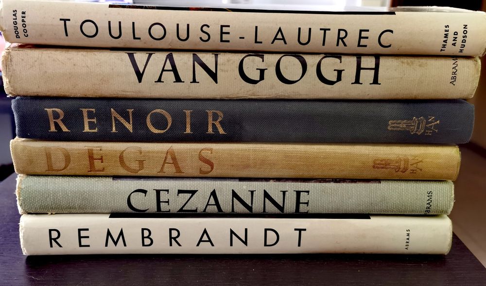 Renoir, Van Gogh, Cézanne, Degas, Rembrandt, Toulouse-Lautrec 1st Edts