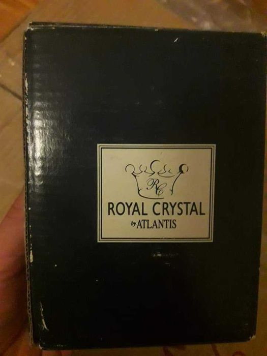 Frasco de perfume em Cristal Atlantis - novo ainda embalado