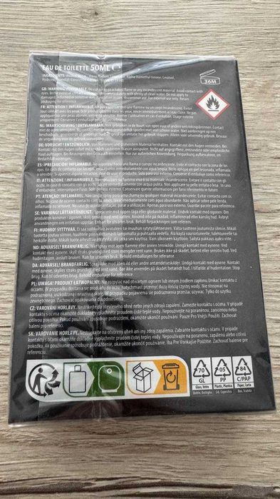 Туалетна вода для чоловіків Milano Man Nuit 50 ml