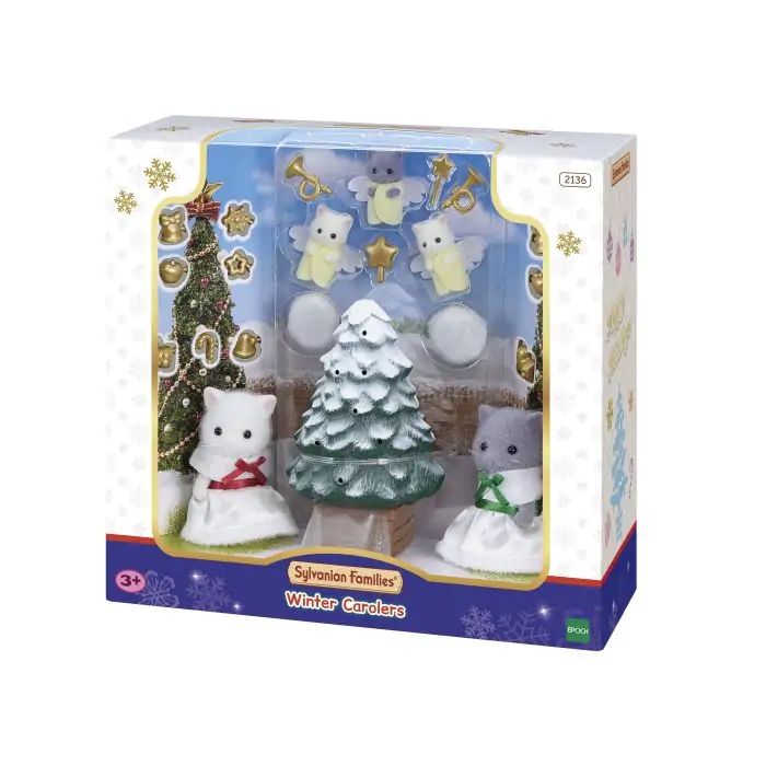 Sylvanian Families Winter Carolers Різдвяний набір коти Сільванія