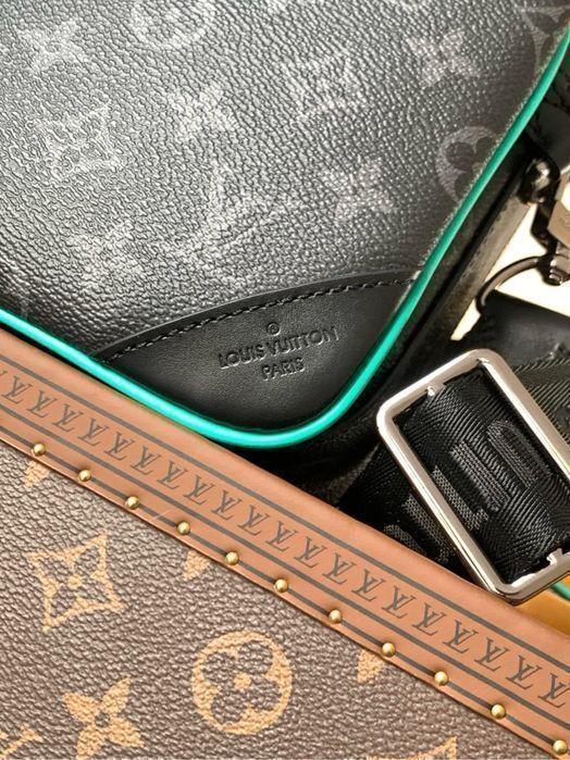 LOUIS VUITTON сумка мужская 3в1 trio 3v1 messenger кожаная оригинал