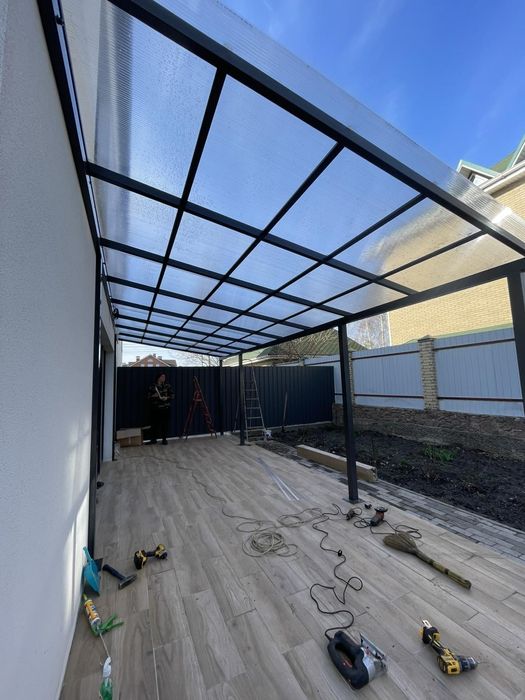 Навіси для авто Навіси для терас