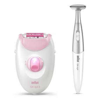 Depiladora BRAUN Silk Epil S3- nova, 3 anos de garantia