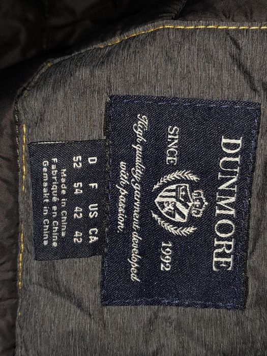 M/48 Kurtka męska Dunmore zimowa jesienna szara