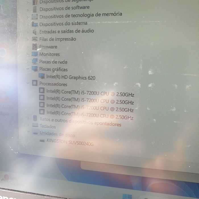 lenovo 520S -14IKB processador i5-7200