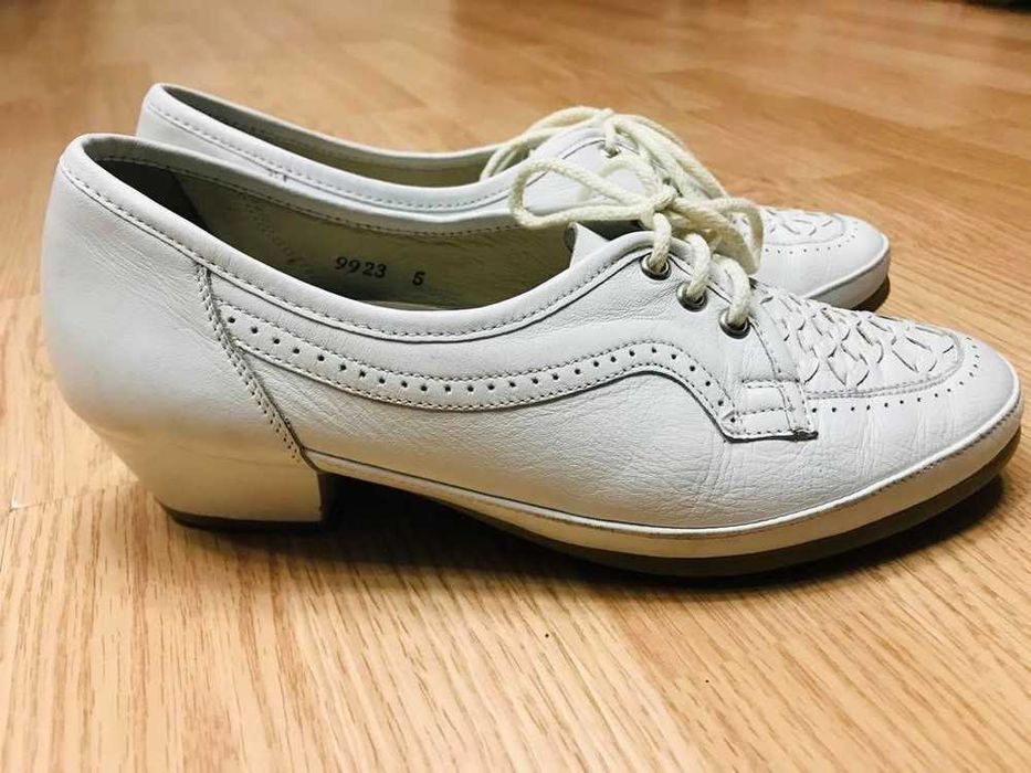 Туфли jacotur натур кожа р.36-37 ст.24/23,5см Дания для танцев
