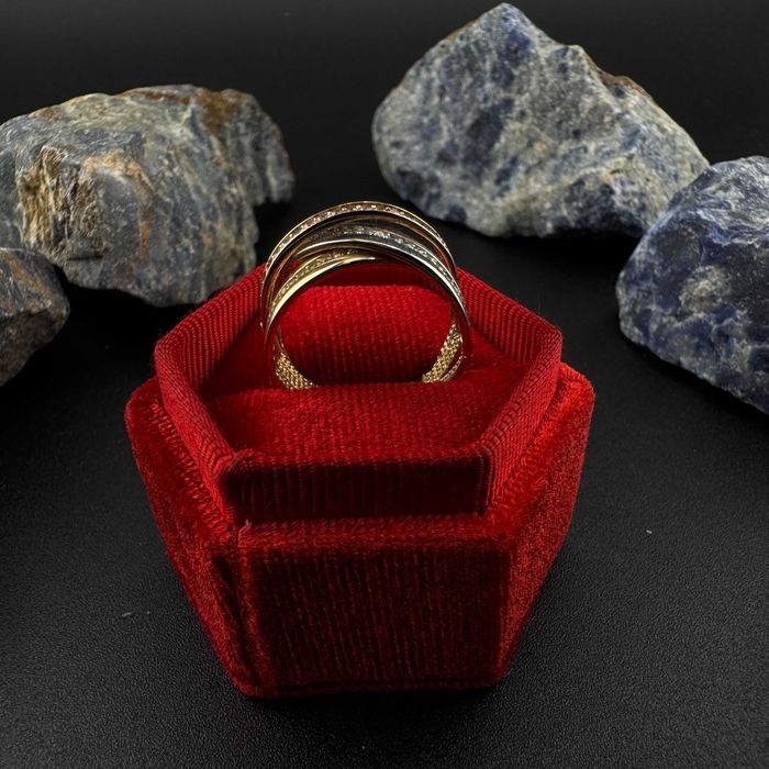 Elegancki Złoty Pierścionek NOWY 585 3.17g rozmiar 14 (J)