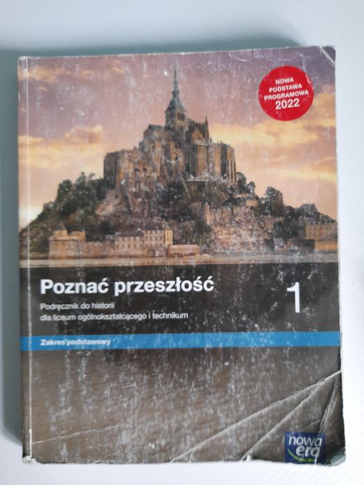 Podręcznik Poznać przeszłość kl.1 nowa era z.podstawowy szkola średnia