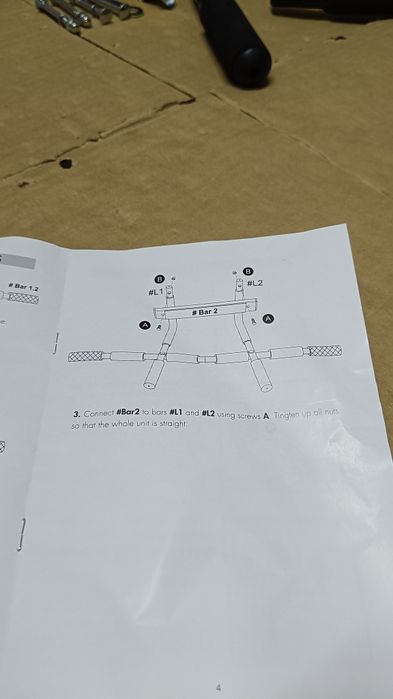 ProsourceFit Multi-Grip Lite drążek do podciągania