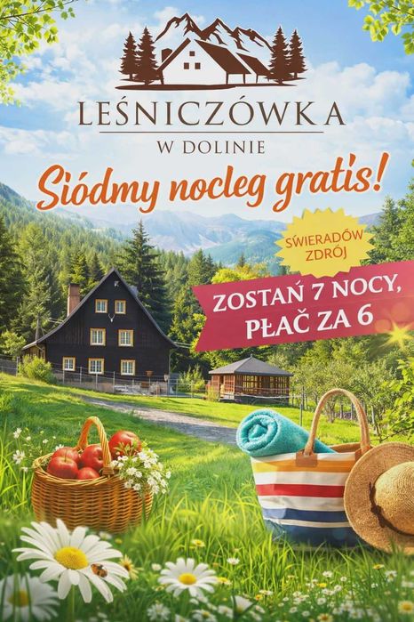 Nocleg w wyjątkowym miejscu w Świeradowie Zdroju ( NAJBLIŻEJ  SZLAKU )