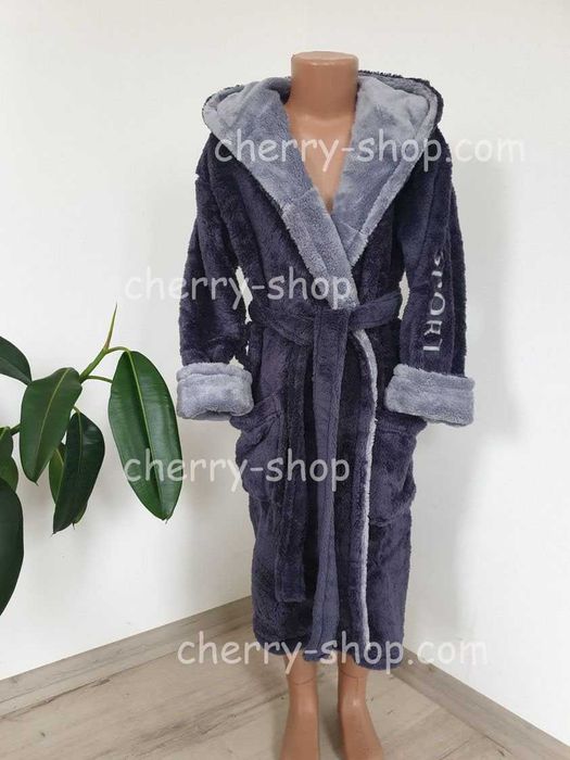 Махровий халат для хлопчика , теплий халат , детский махровый халат