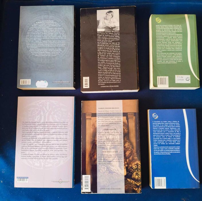 Lote 6 Livros Ciclo de Avalon Alargado - M. Zimmer Bradley