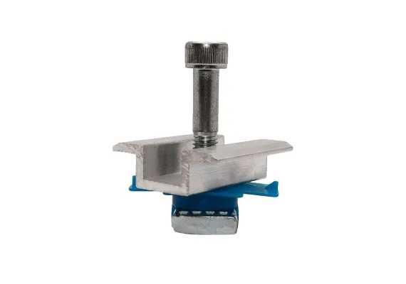 Оцинкований монтажний С-профіль, всі комплектуючи для сонячних панелей