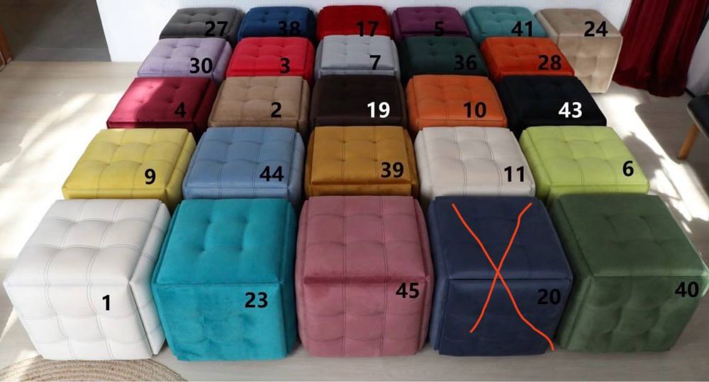 Банкетки 100/70 пуф 5в1 круглий пуф