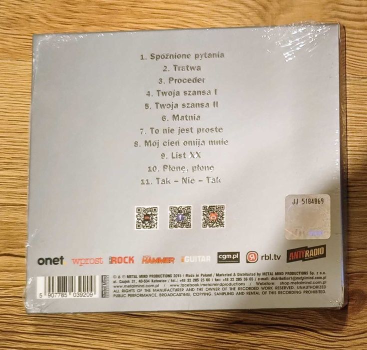 Zestaw CD x 5 TSA STAN IDEALNY Unikaty