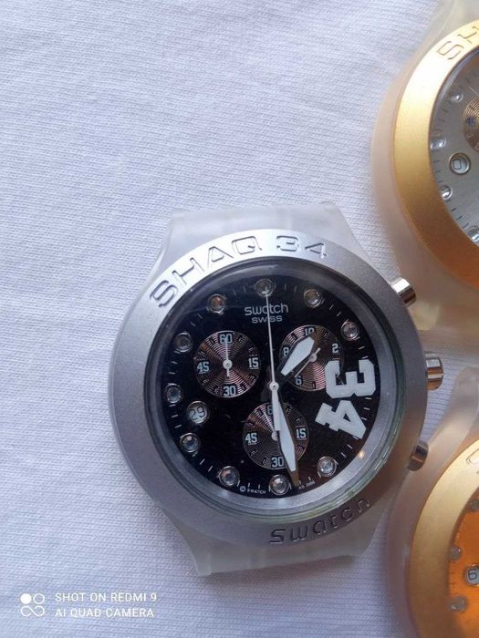 Годинник в стилі Swatch Irony Diaphane 40 mm