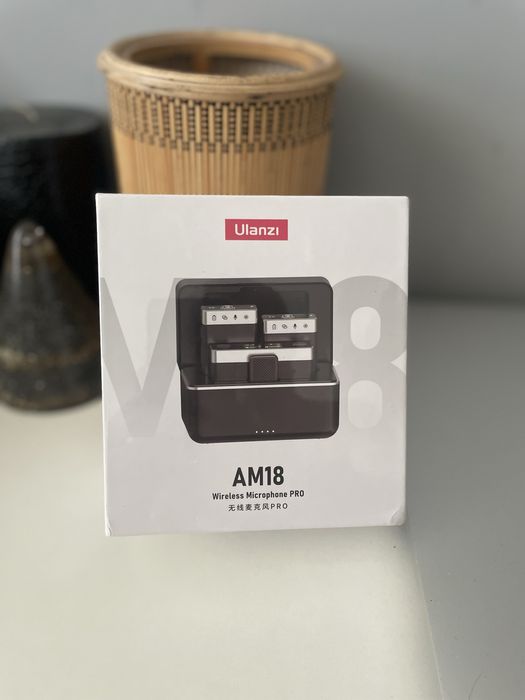 Mikrofon krawatowy ulanzi u-mic am18 pro