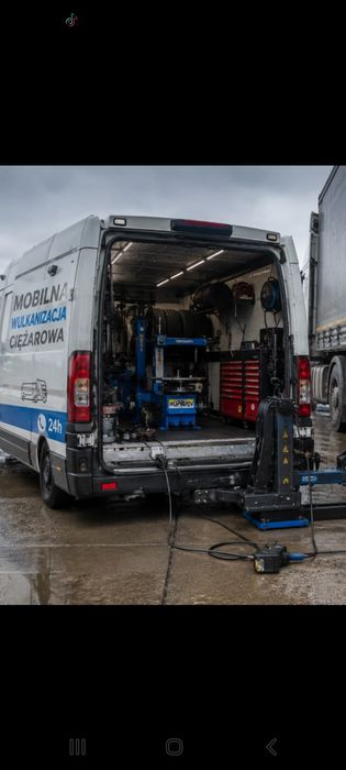 Mobilna wulkanizacja naprawa opon Tir Ciezarowe osobowe DK12 A4 S3