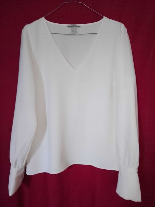 Bluzka biała H&M 38
