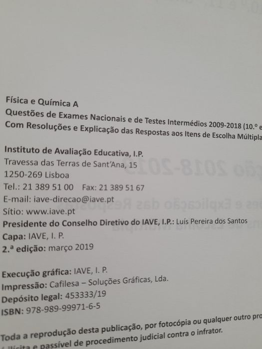 Física e Química A
