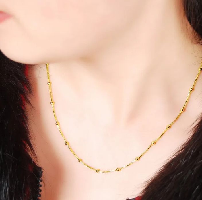 Łańcuszek z  kulkami