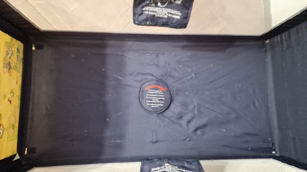 Kiddio Łóżeczko kojec turystyczne składane  2 materace Hevea