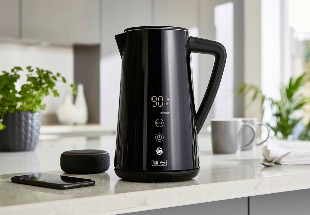 Zespół grzałki ze stali nierdzewnej Swan SK14650BLKNEU (1800 W)