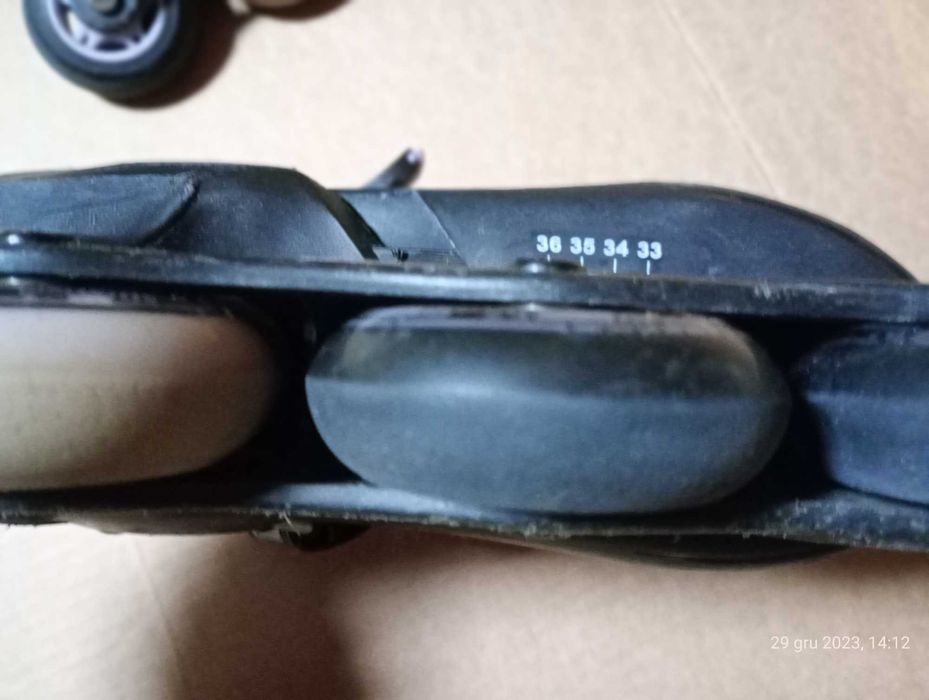 Rolki Hy Skate junior, regulacja rozmiaru 33-36