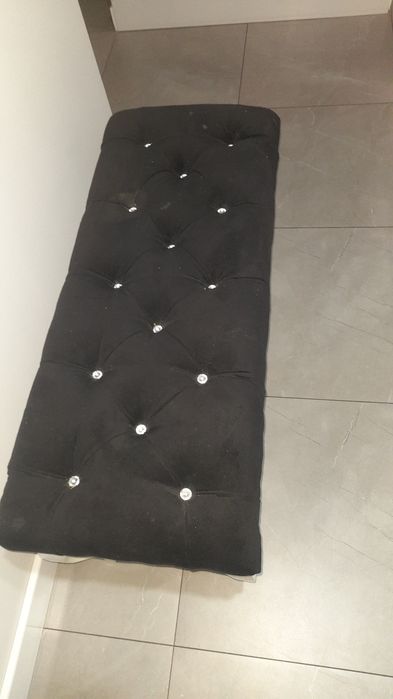 Sofa Glamour  czarna