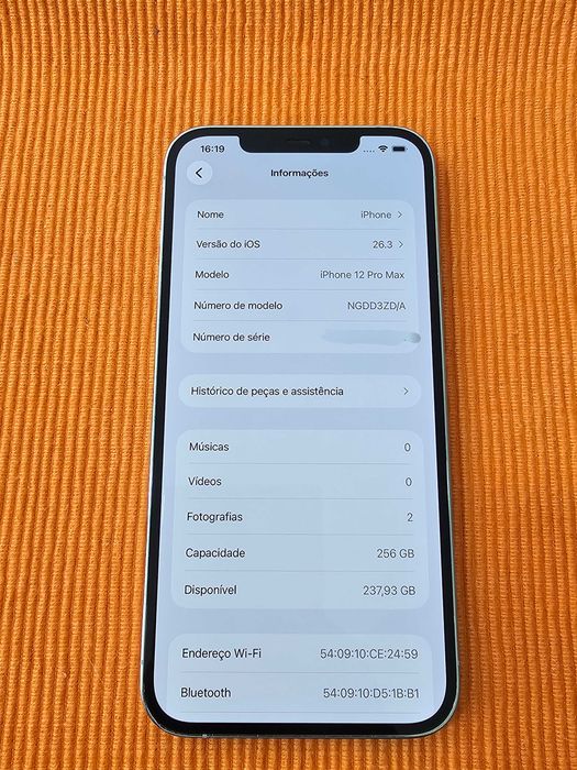 iphone 12PRO MAX 256gb. 100% Bateria. Excelente