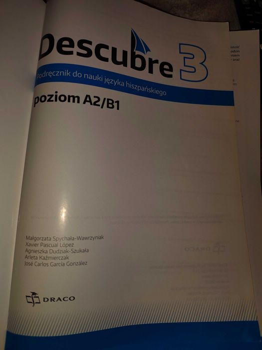 Podręcznik Descubre3