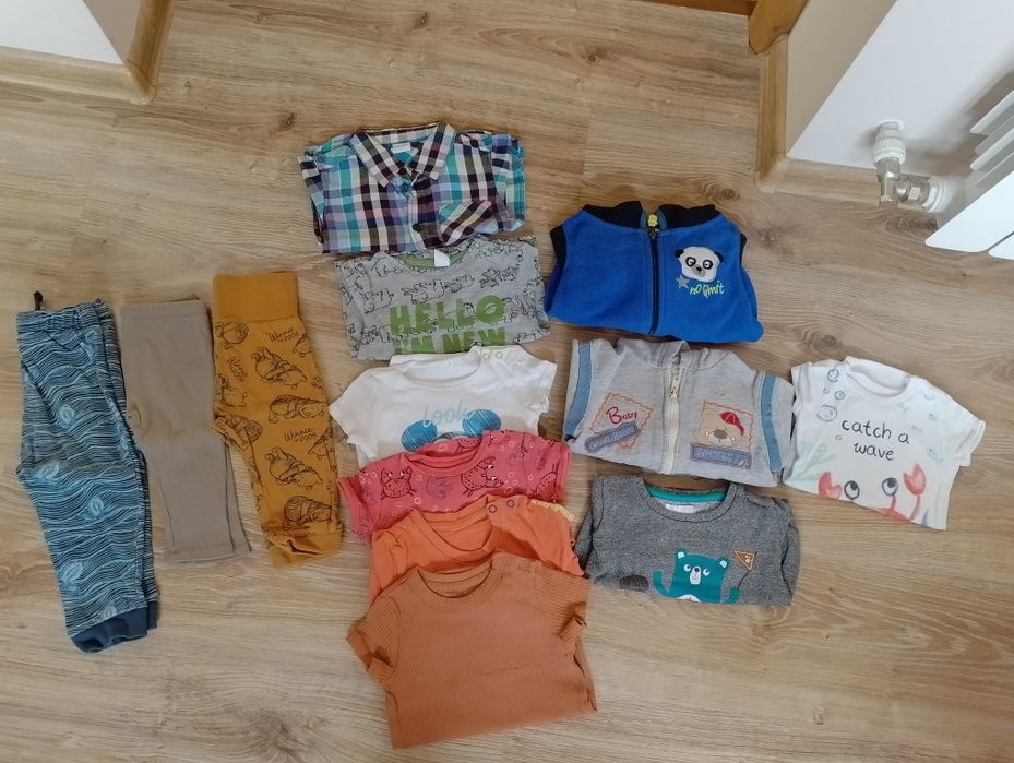 Zestaw ubranek dla chłopca 74