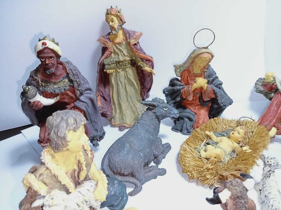 Presépio antigo 12 peças