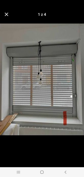 Elektryczna Roleta aluminiowa antywlamaniowa do okna 224x228 cm