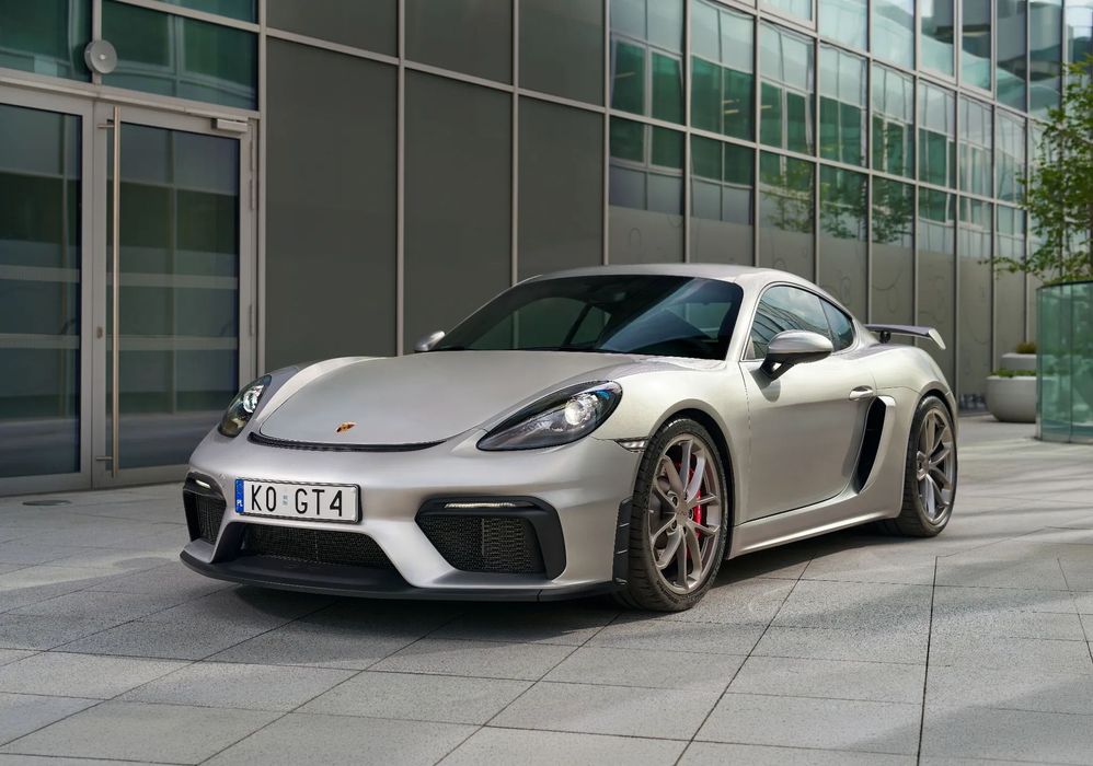 Porsche 718 Cayman GT4, Pakiet Clubsport, Salon PL, 1 właściciel